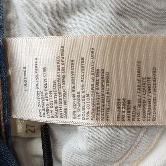 L'Agence Boot Cut Crop 27 - Picture 12 of 12